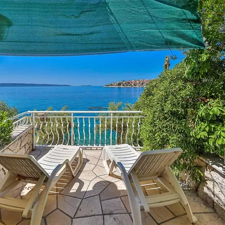 Holiday home By The Sea With Terrace & Ocean Views On Iovo - Two Bedroom Trogir